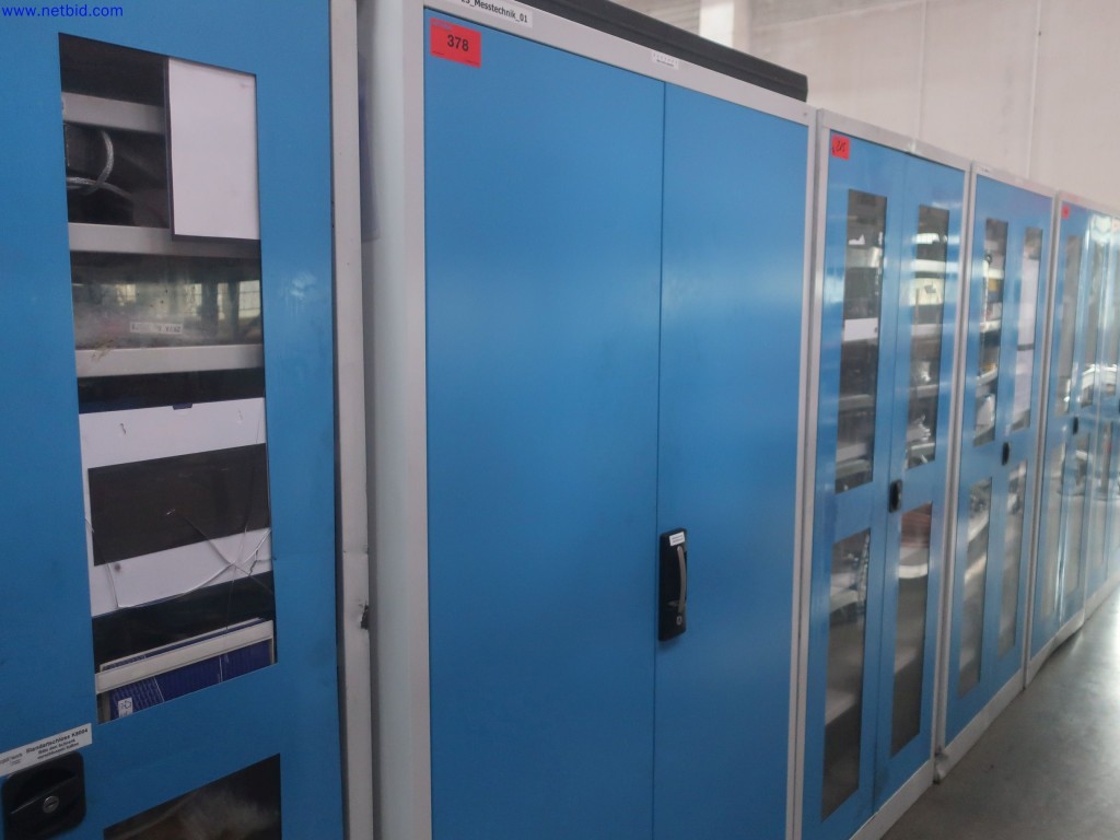 Used 2 Steel cabinets (later release from 02.12.2024) for Sale (Auction Premium) | NetBid Industrial Auctions