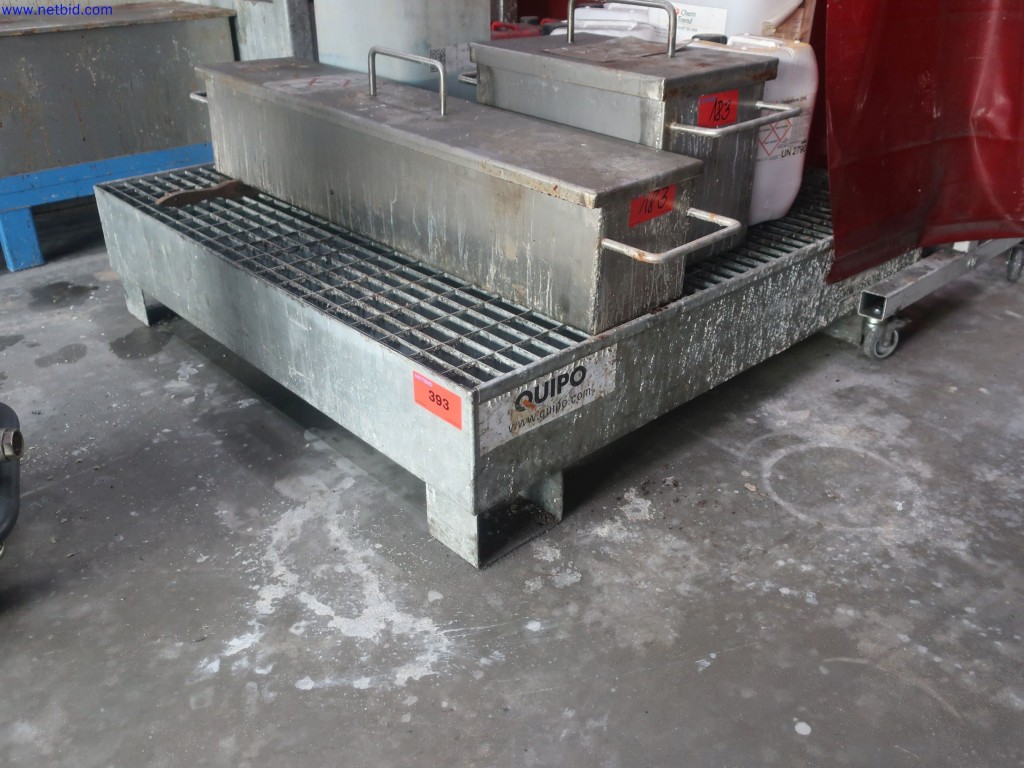 Used QUIPO Hazardous goods drip tray for Sale (Auction Premium) | NetBid Industrial Auctions