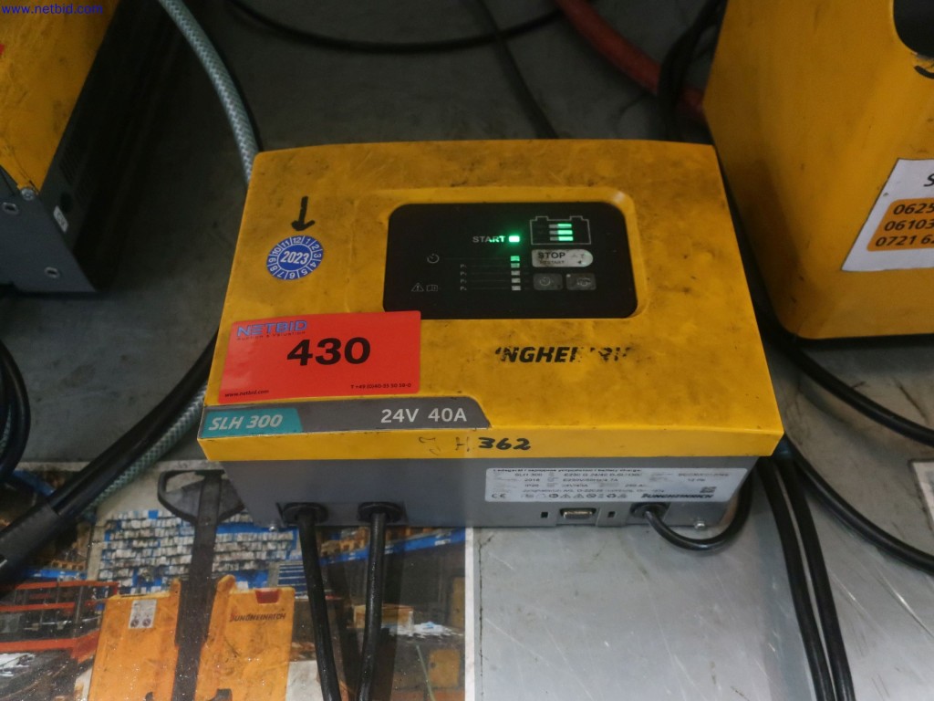 Used JUNGHEINRICH SLH300 Battery charger for Sale (Auction Premium) | NetBid Industrial Auctions