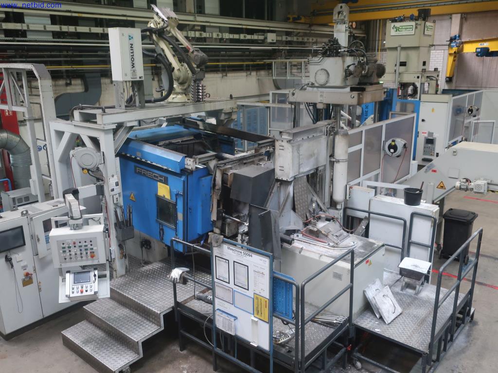 Used FRECH DAM 500 S-RC Magnesium die casting cell (50094) for Sale (Auction Premium) | NetBid Industrial Auctions