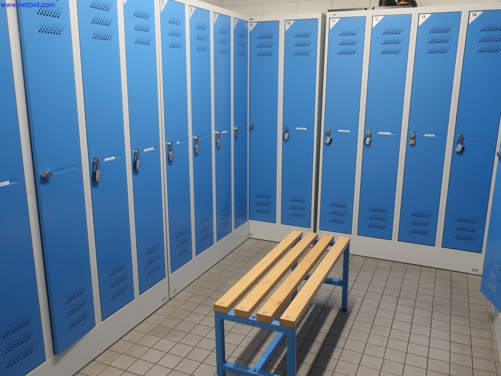 OTTO KIND Stalen lockersysteem (grijs/blauw)