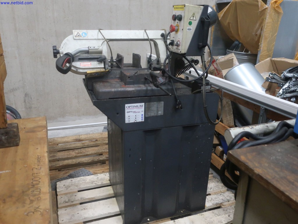 Used OPTIMUM Optisaw S150G Vario Bandsaw for Sale (Auction Premium) | NetBid Industrial Auctions