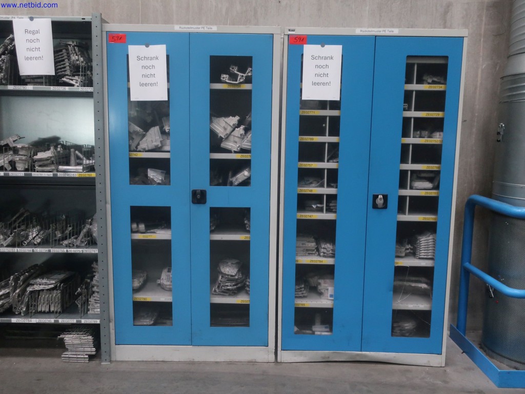 Used KIND 2 Steel cabinets for Sale (Auction Premium) | NetBid Industrial Auctions