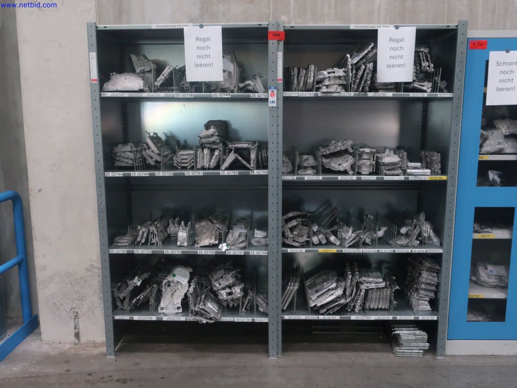 Used 2 Steel boltless shelving for Sale (Auction Premium) | NetBid Industrial Auctions