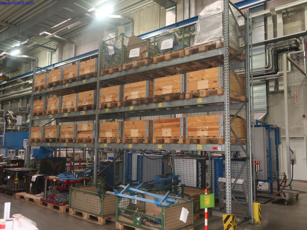 Used Pallet racking system for Sale (Auction Premium) | NetBid Industrial Auctions