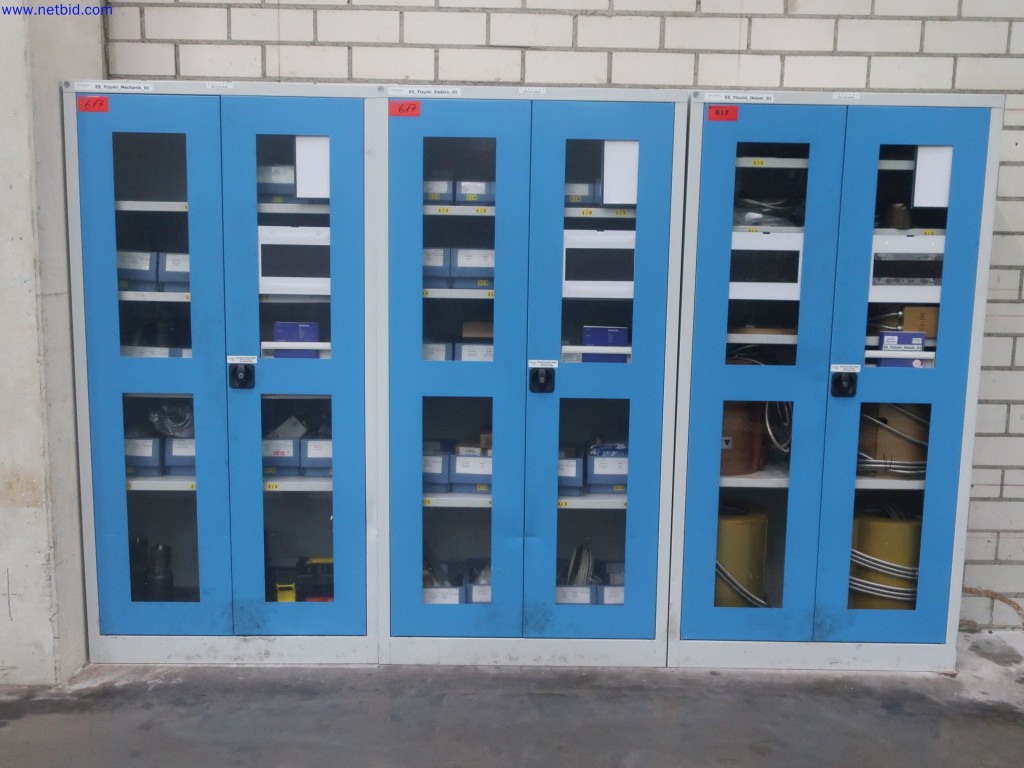 Used 3 Steel cabinets for Sale (Auction Premium) | NetBid Industrial Auctions