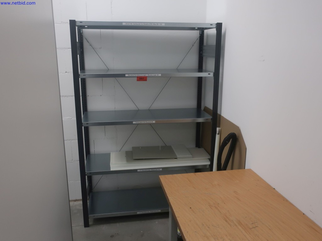 Used Steel plug-in shelving for Sale (Auction Premium) | NetBid Industrial Auctions