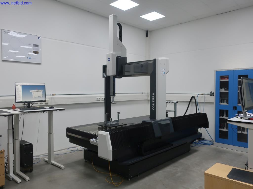 Used ZEISS Contura 12/24/8 Coordinate measuring machine for Sale (Auction Premium) | NetBid Industrial Auctions