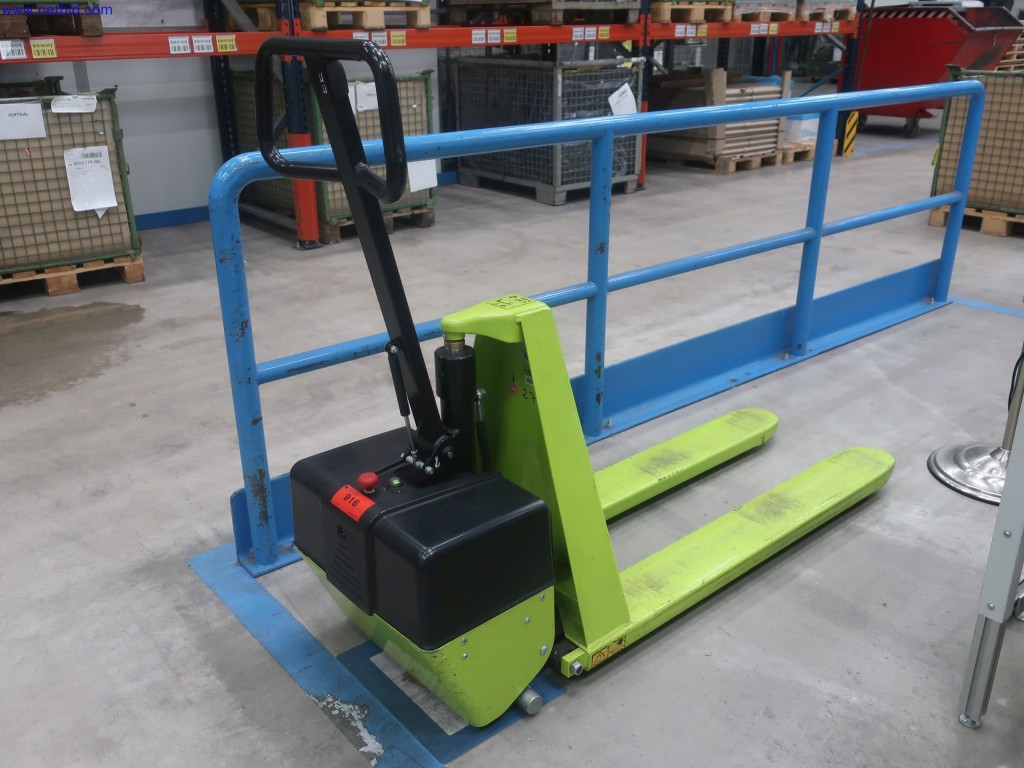 Used LIFTER HX10E (grün) Electric scissor lift truck for Sale (Auction Premium) | NetBid Industrial Auctions