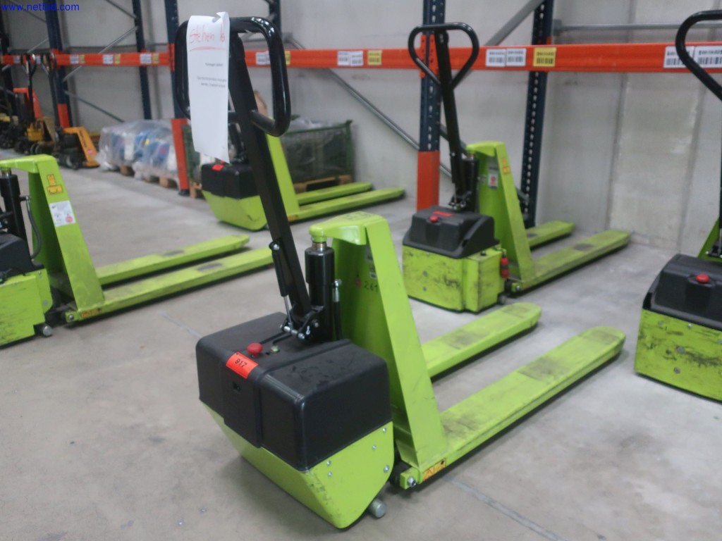 Used LIFTER HX10E (grün) Electric scissor lift truck for Sale (Auction Premium) | NetBid Industrial Auctions