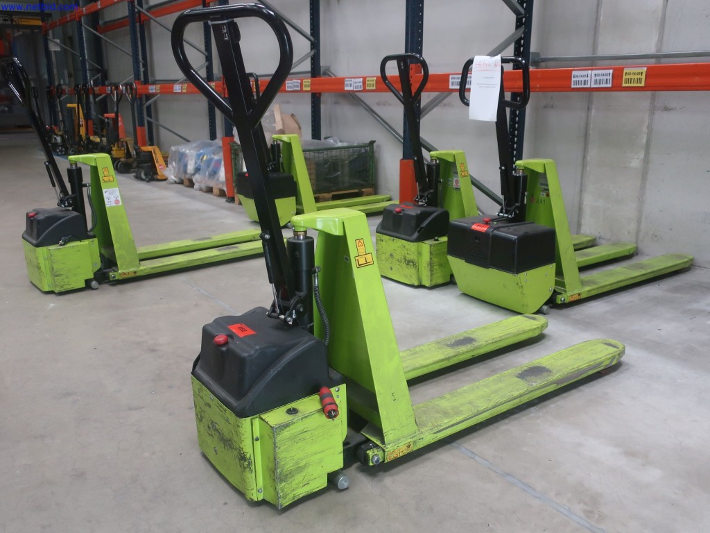 Used LIFTER HX10E (grün) Electric scissor lift truck for Sale (Auction Premium) | NetBid Industrial Auctions