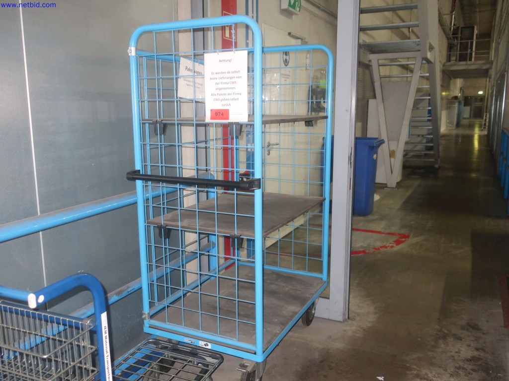 Used EUROKRAFT Order picking trolley for Sale (Auction Premium) | NetBid Industrial Auctions