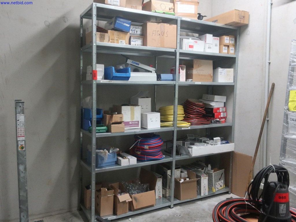 Used Steel plug-in shelving for Sale (Auction Premium) | NetBid Industrial Auctions