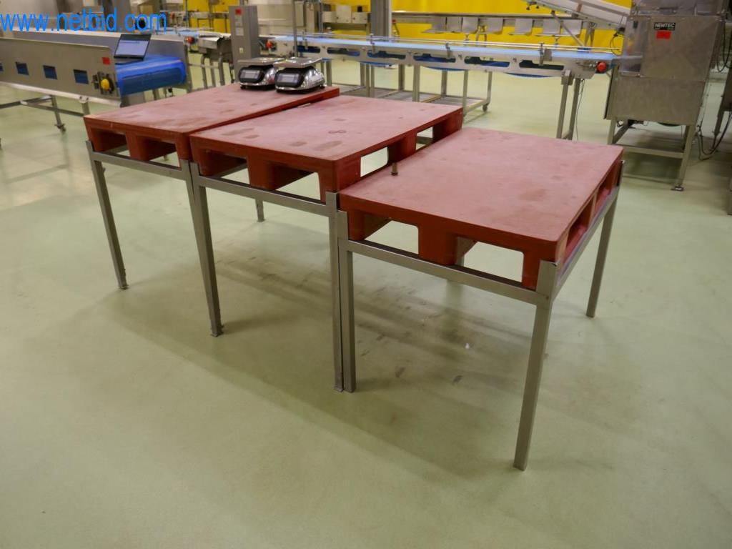 Used 3 Pallet storage tables for Sale (Auction Premium) | NetBid Slovenija