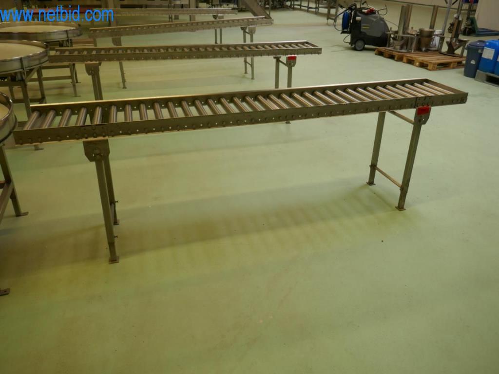 Used Stainless Steel Roller Conveyor Line for Sale (Auction Premium) | NetBid Slovenija