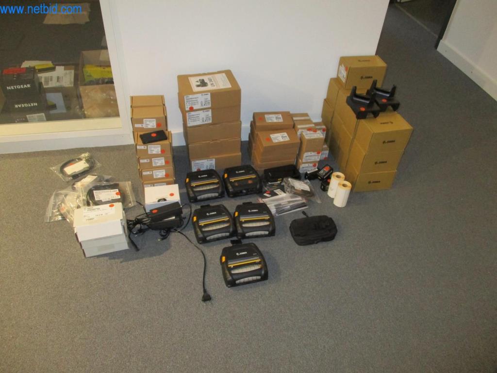 Used Zebra 1 Posten new MDE scanner & label printer for Sale (Online Auction) | NetBid Slovenija