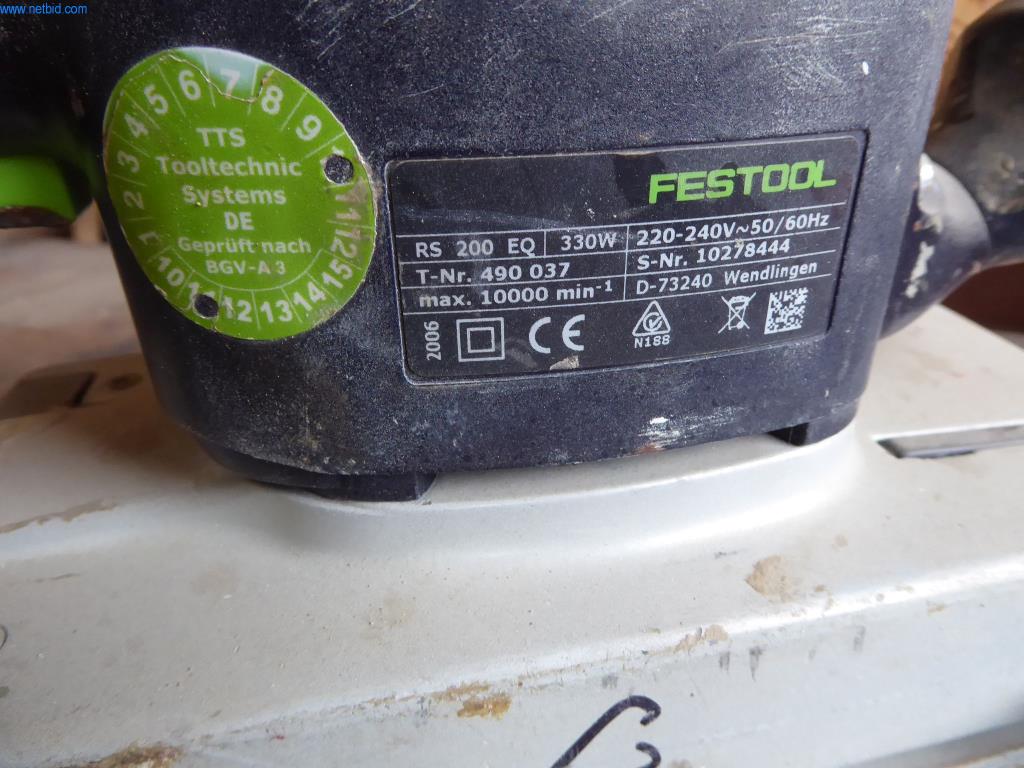 Used Festool RS 200 EQ Orbitalni brusilnik for Sale (Online Auction) | NetBid Slovenija