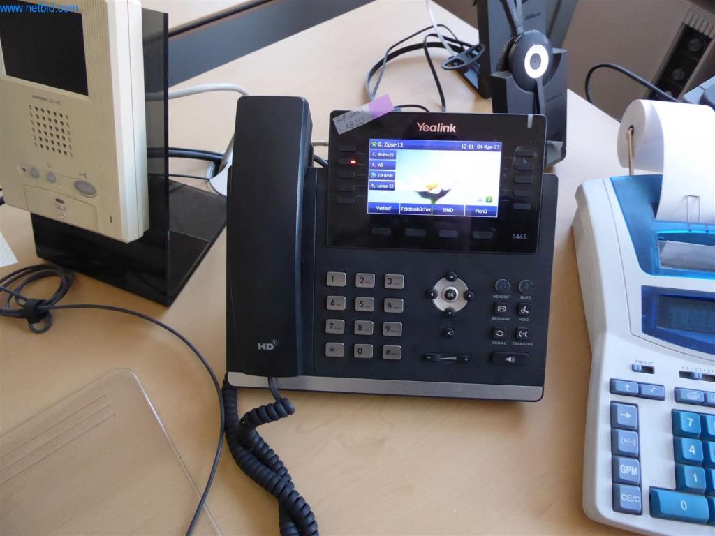 Used Yealink SIP-T 46S 7 Sistemski telefoni IP for Sale (Online Auction) | NetBid Slovenija