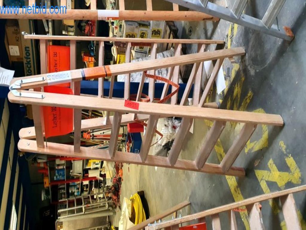 Used Layher Wooden stepladder for Sale (Auction Premium) | NetBid Slovenija