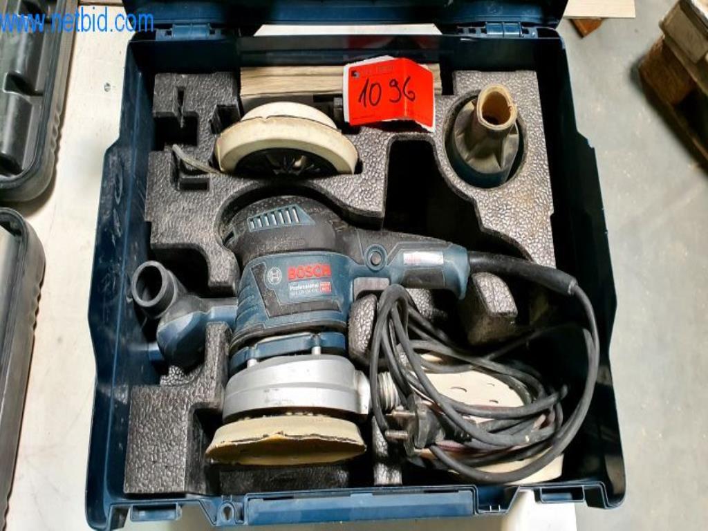 Used Bosch GEX125 150 AVE Random orbital sander for Sale Auction