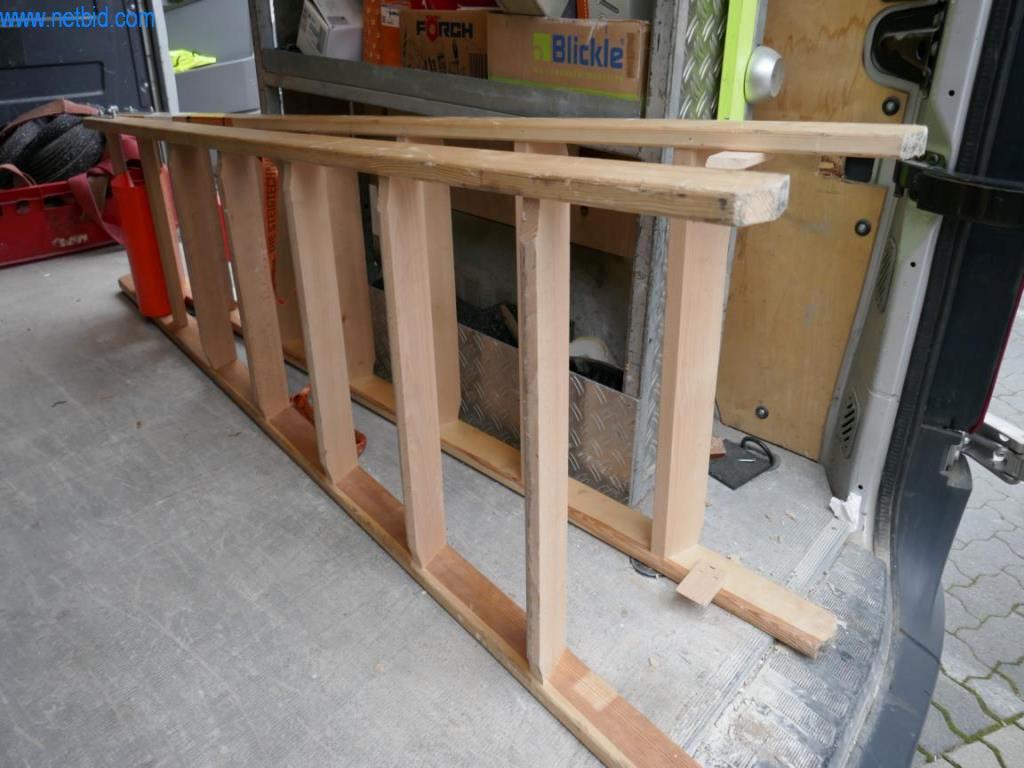 Used Layher Wooden stepladder for Sale (Auction Premium) | NetBid Slovenija