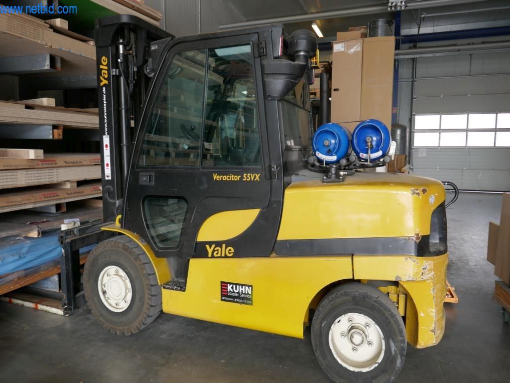 Yale GLP55VX E2614 LPG forklift (later release) kupisz używany(ą) (Trading Premium) | NetBid Polska