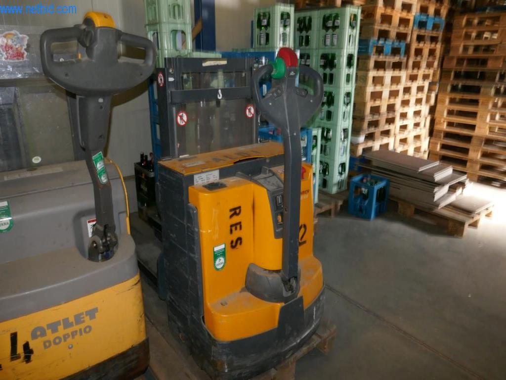 Used Jungheinrich EJD K18 Electric pedestrian pallet truck for Sale (Trading Premium) | NetBid Slovenija