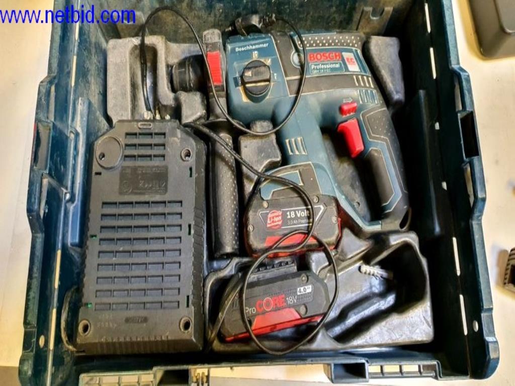 Used Bosch GBH18V-EC Cordless hammer drill for Sale (Auction Premium) | NetBid Slovenija