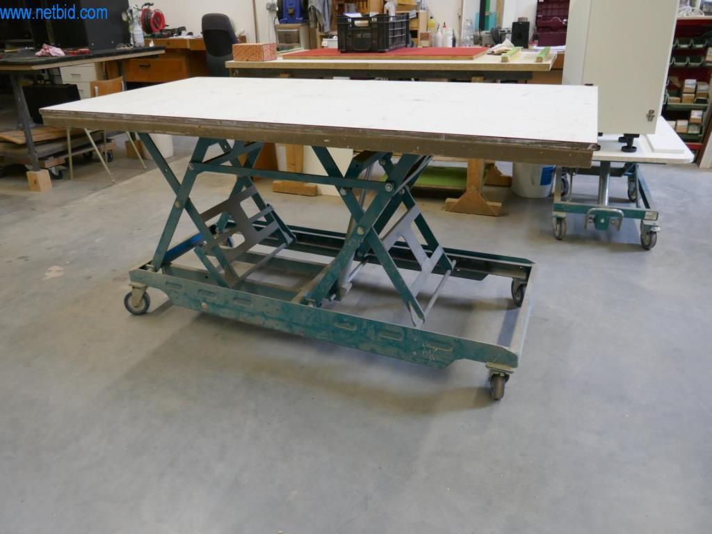 Used Reinhold Beck mobile scissors lift table for Sale (Online Auction) | NetBid Slovenija