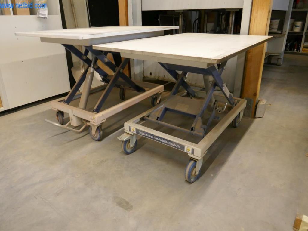 Used Reinhold Beck Maschinenbau GmbH HS300 mobile scissors lift table for Sale (Auction Premium) | NetBid Slovenija