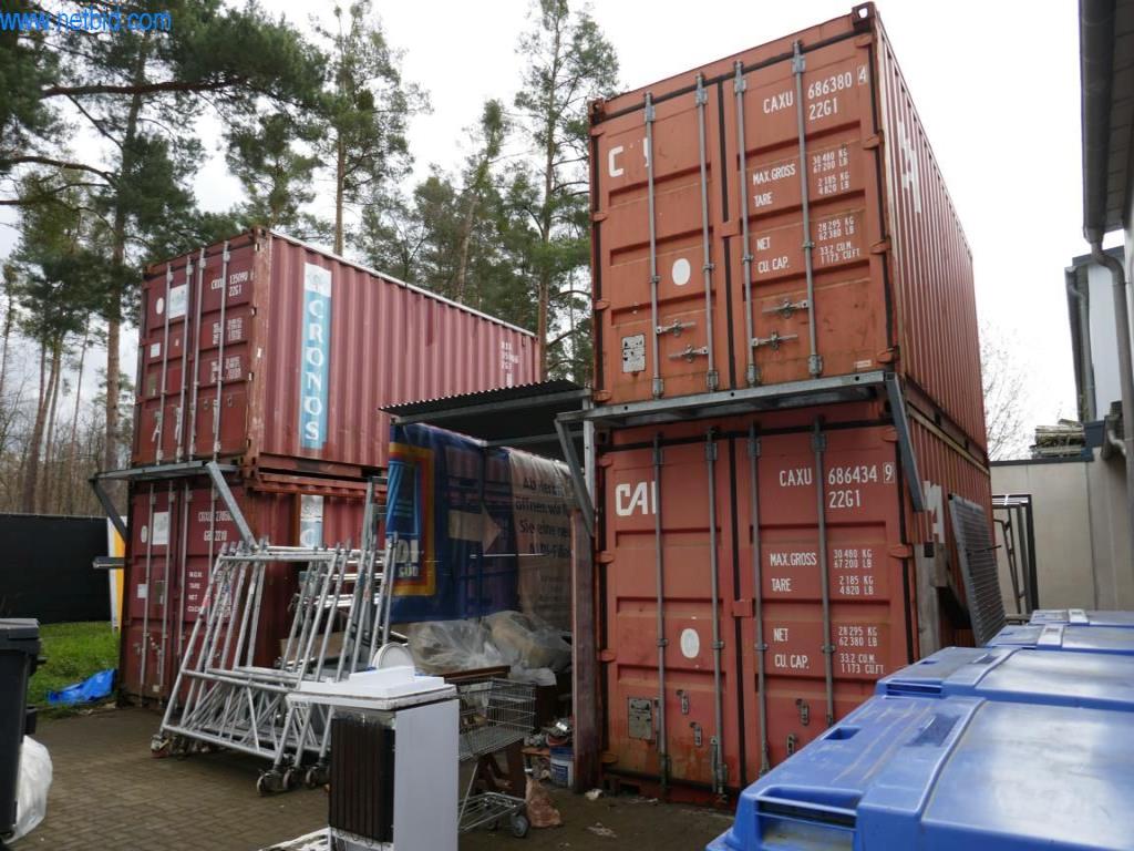 4 20´-Überseecontainer gebraucht kaufen (Auction Premium) | NetBid Industrie-Auktionen