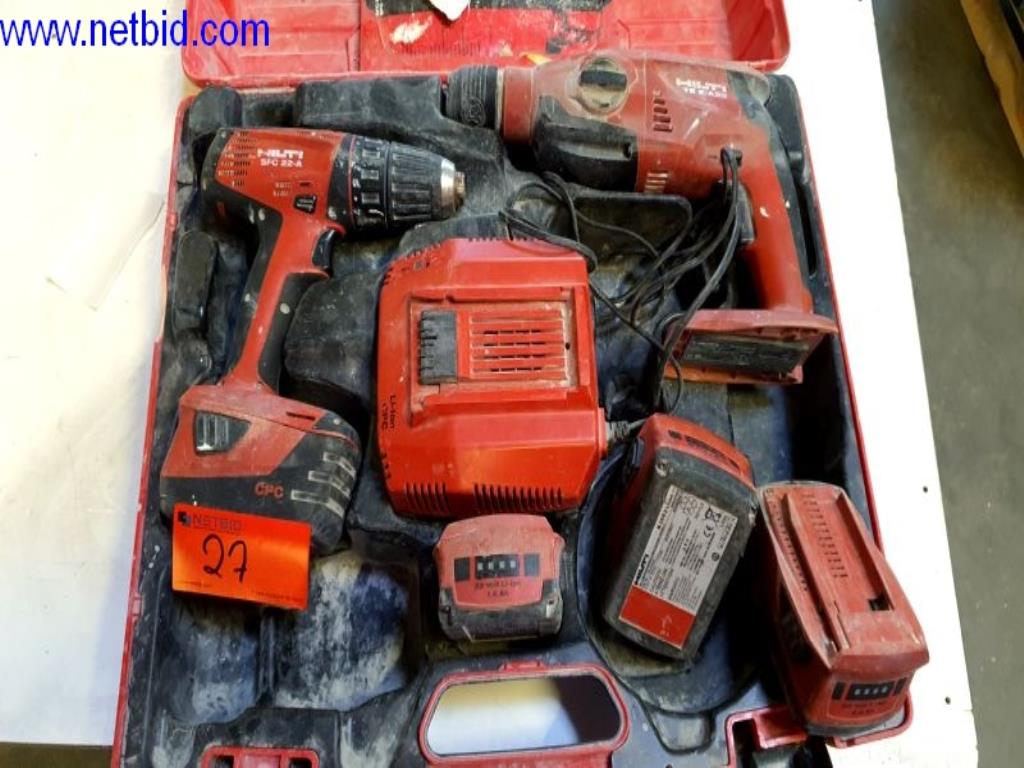 Used Hilti TE2-A22 Cordless hammer drill for Sale (Auction Premium) | NetBid Slovenija