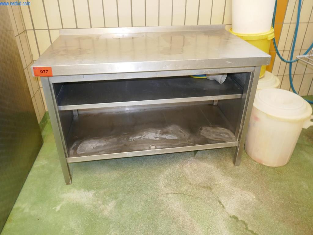 Used Stainless steel work table for Sale (Auction Premium) | NetBid Slovenija