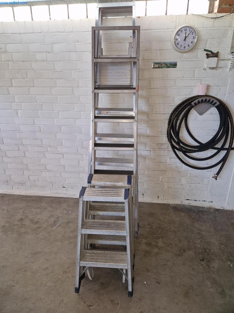 Used 4 Aluminum fixed ladders for Sale (Auction Premium) | NetBid Slovenija