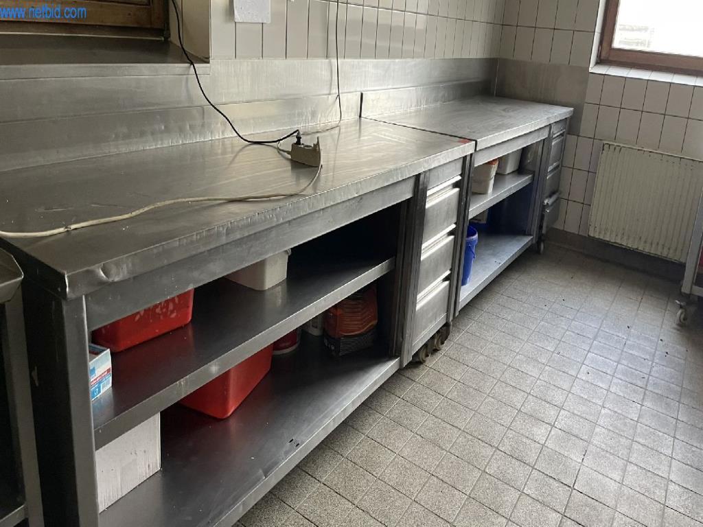 Used 3 Stainless steel worktables for Sale (Trading Premium) | NetBid Slovenija