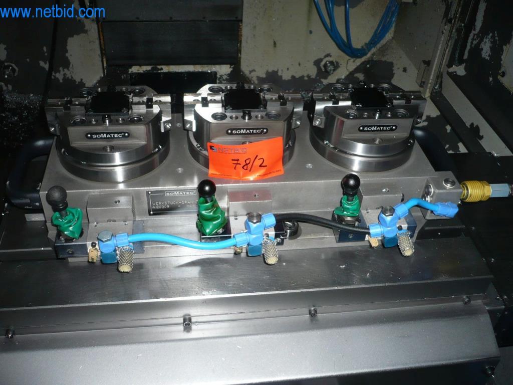 Used Somatec 3-fold pneumatic clamping set for Sale (Auction Premium) | NetBid Industrial Auctions