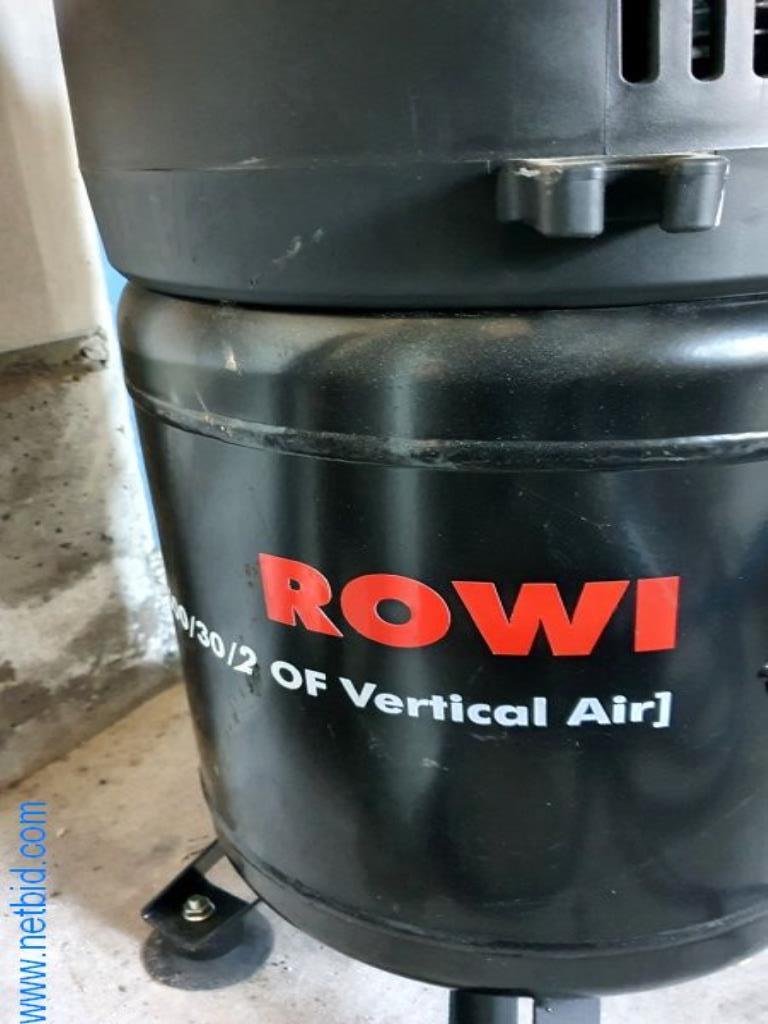 Used Rowi DKP1500/30/2 Sale compressor OF Air | for Veritcal (Trading Auctions Premium) Industrial NetBid Small