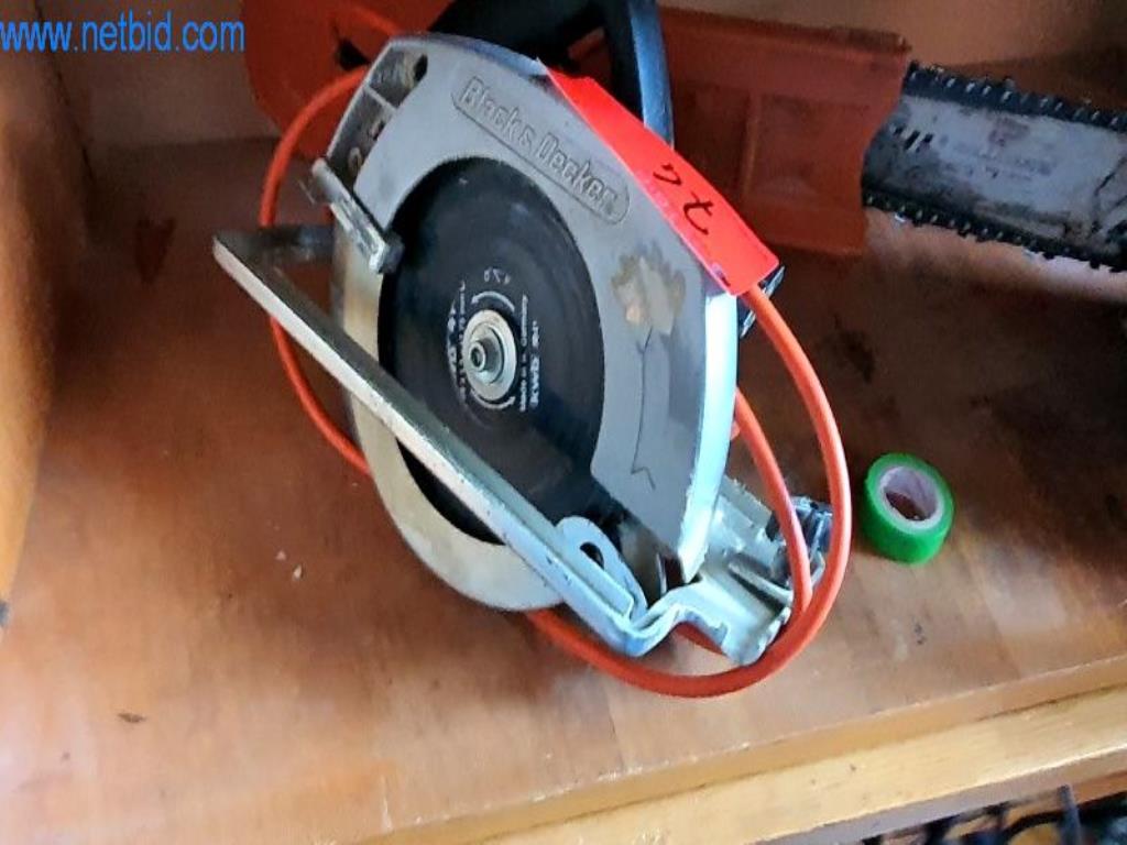 Used Black Decker DN57 D21 Small circular table saw for Sale