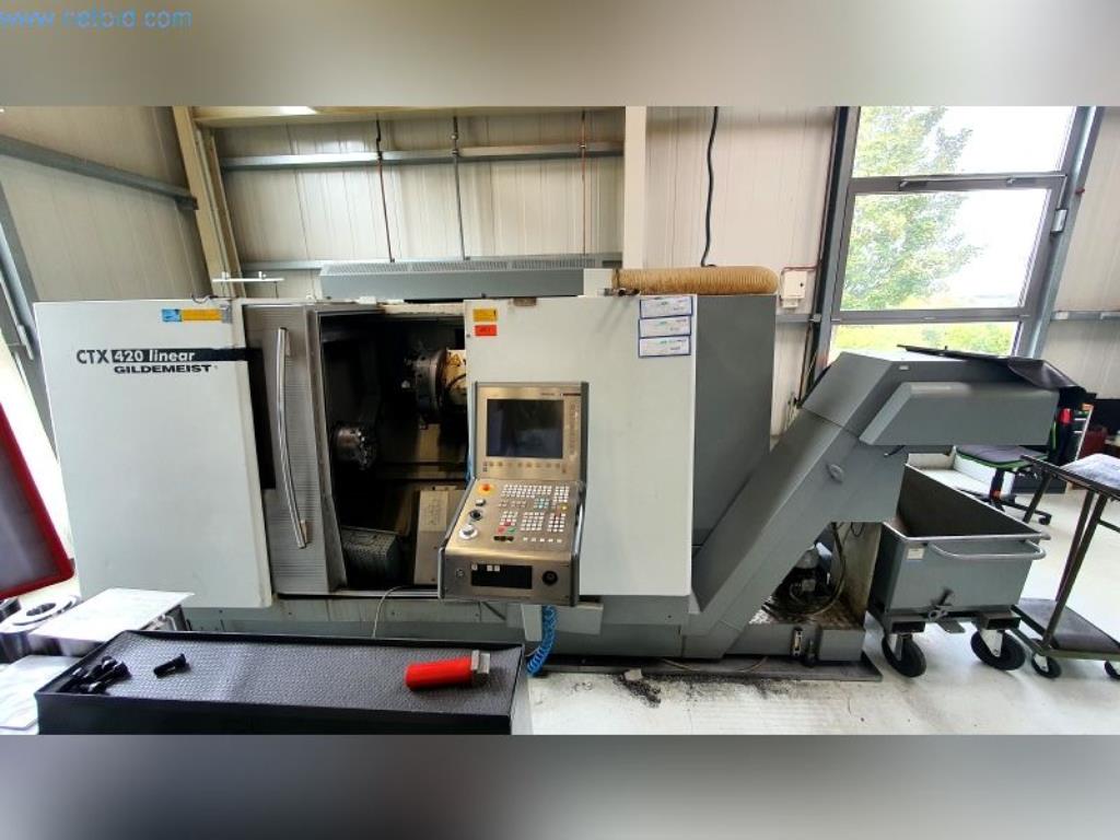 Used DMG Gildemeister CTX 420 Linear horizontal CNC lathe for Sale (Auction Premium) | NetBid Slovenija