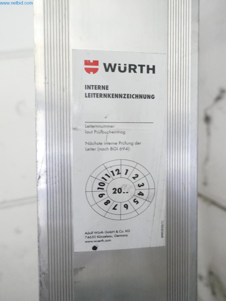 Used Würth Aluminum stepladder for Sale (Auction Premium) | NetBid Slovenija