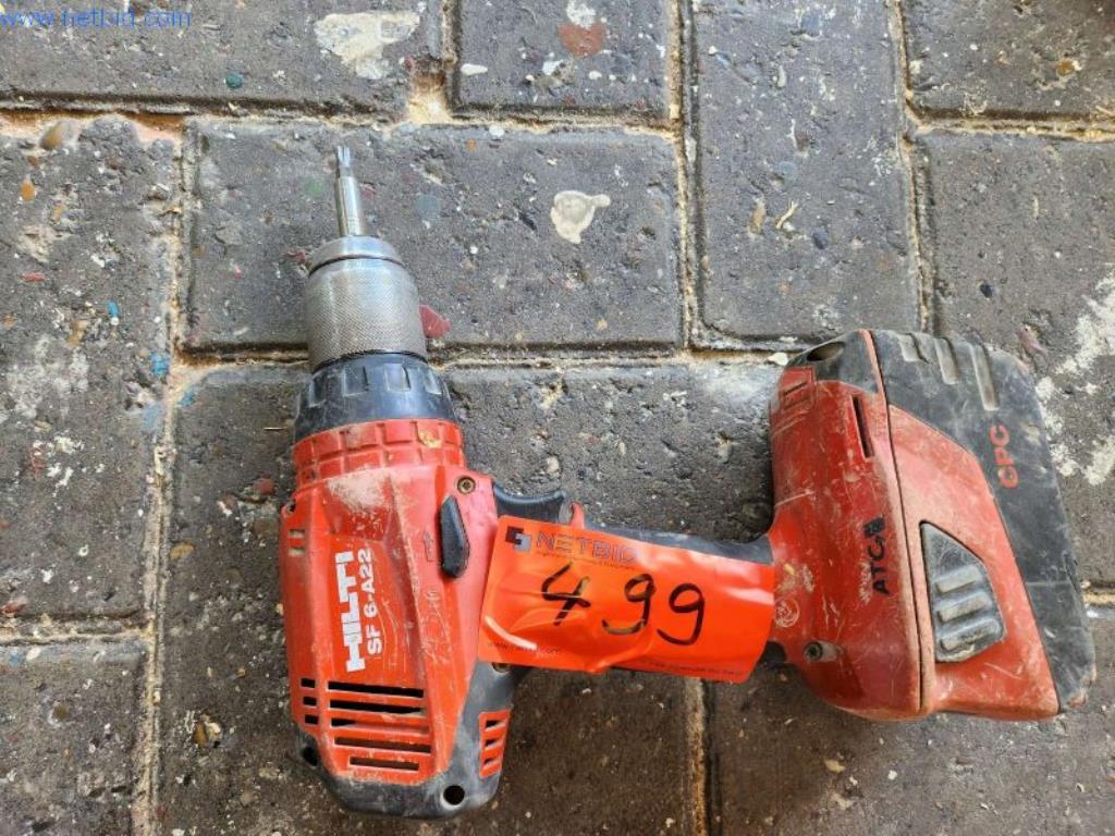 Used Hilti SF4-A22 Cordless screwdriver for Sale (Auction Premium) | NetBid Slovenija