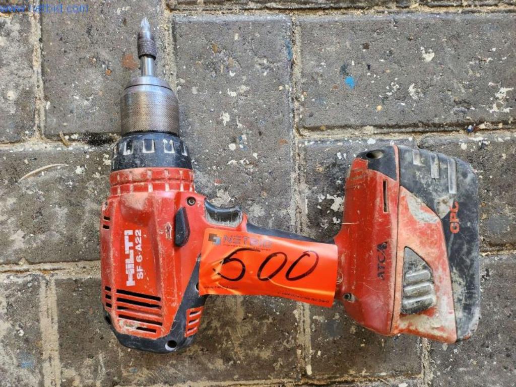 Used Hilti SF4-A22 Cordless screwdriver for Sale (Auction Premium) | NetBid Slovenija