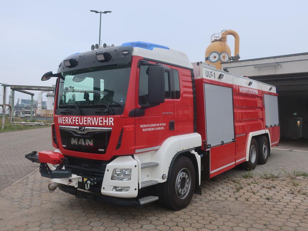 Equipo de bomberos de planta