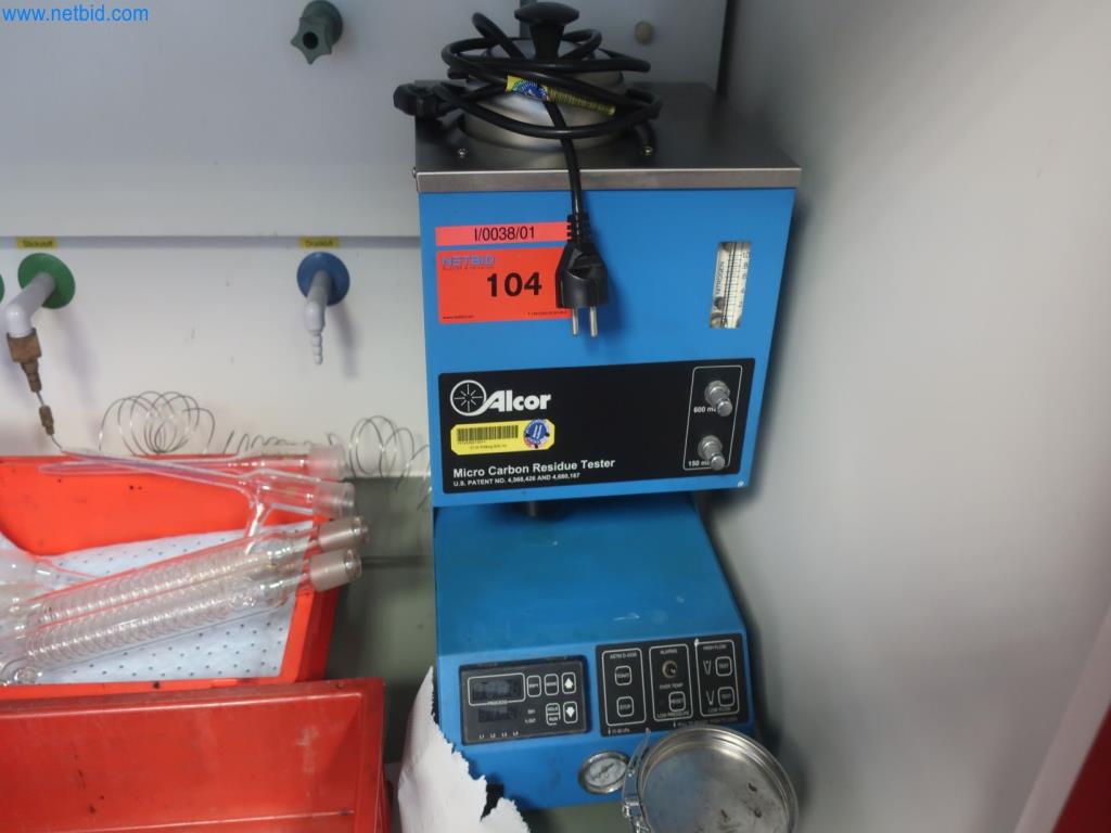 Used Alcor Micro Carbon Residue Tester MCRT-160 Mikro tester za ostanke ogljika for Sale (Auction Premium) | NetBid Slovenija