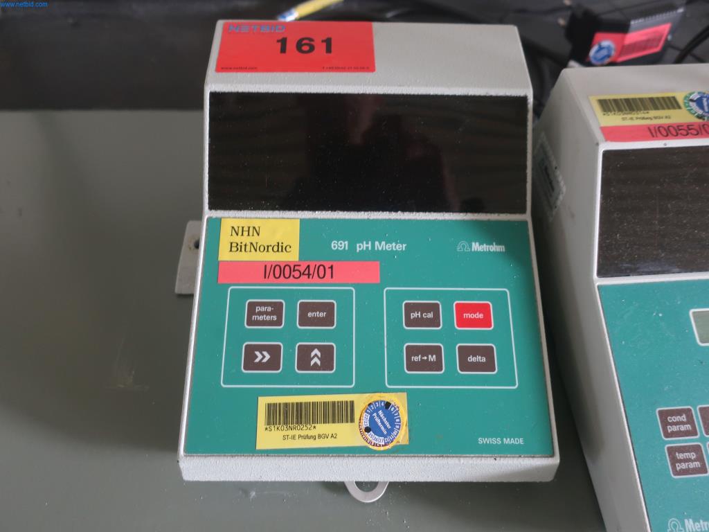 Used Metrohm 691 pH Meter merilnik pH for Sale (Trading Premium) | NetBid Slovenija