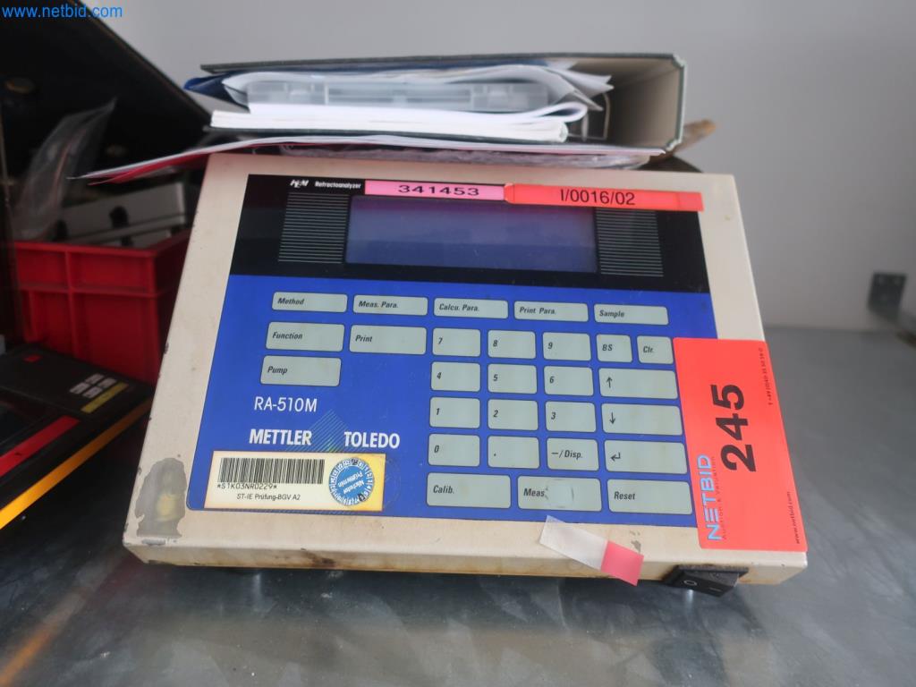 Used Mettler Toledo RA-510M Refraktometer for Sale (Trading Premium) | NetBid Slovenija