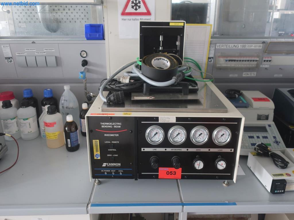 Used Cannon Thermo Electric Bending-Beam TE-BBR-F Reometer for Sale (Trading Premium) | NetBid Slovenija