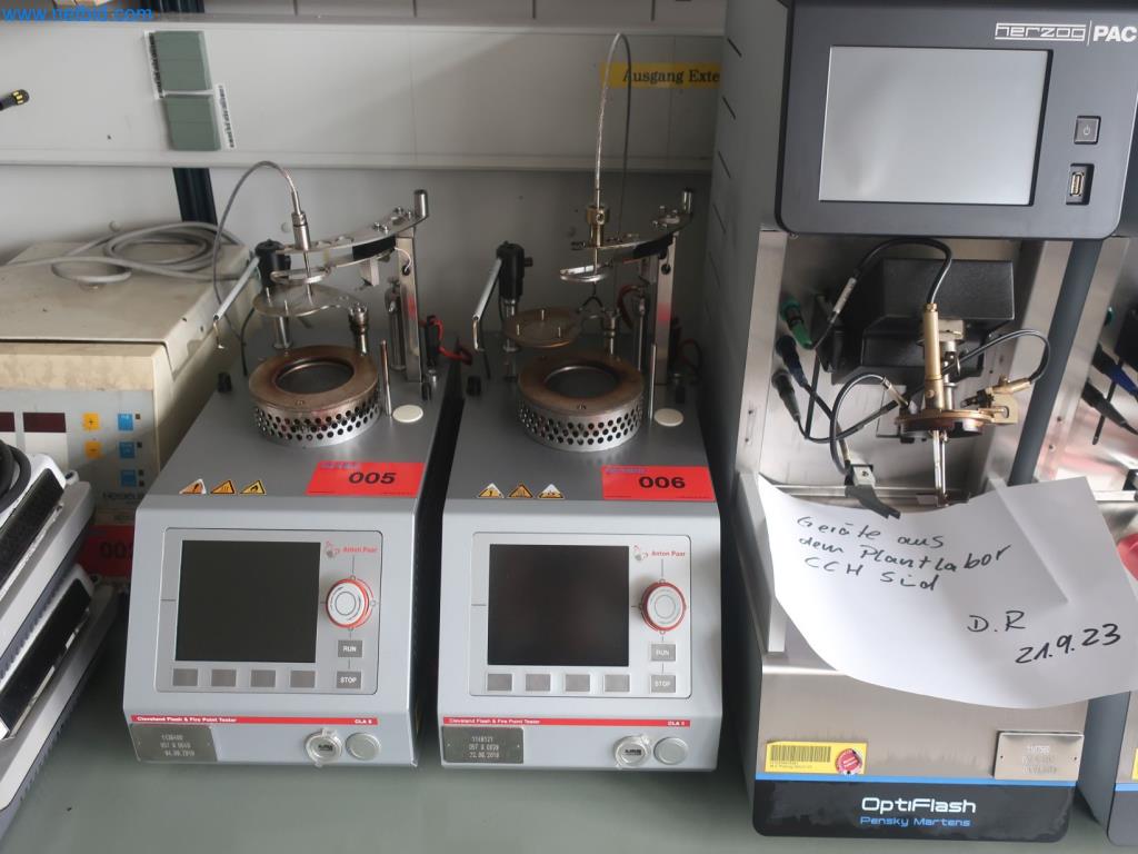 Used Anton Paar CLA 5 Clevelandov tester plamena in ognjene točke for Sale (Trading Premium) | NetBid Slovenija