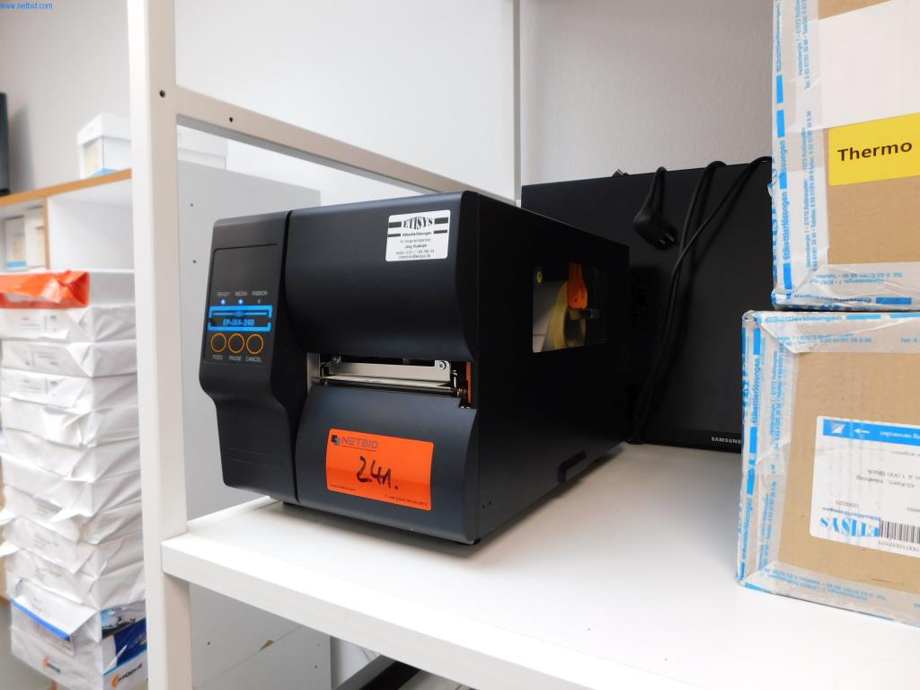 Used Etisys EP-IX4-240 Label printer for Sale (Auction Premium) | NetBid Slovenija