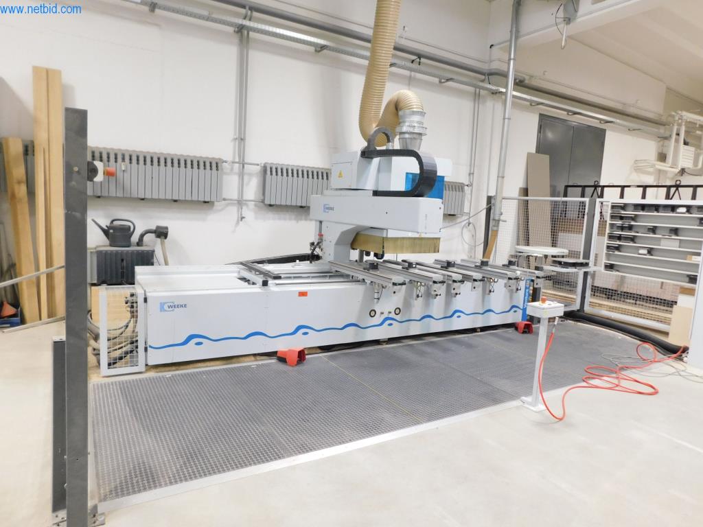 Used Weeke Optima BHC Venture 4M CNC milling machine for Sale (Auction Premium) | NetBid Slovenija